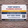 18 oz Heavy Duty Smooth Banner Printing by DFW Stickers