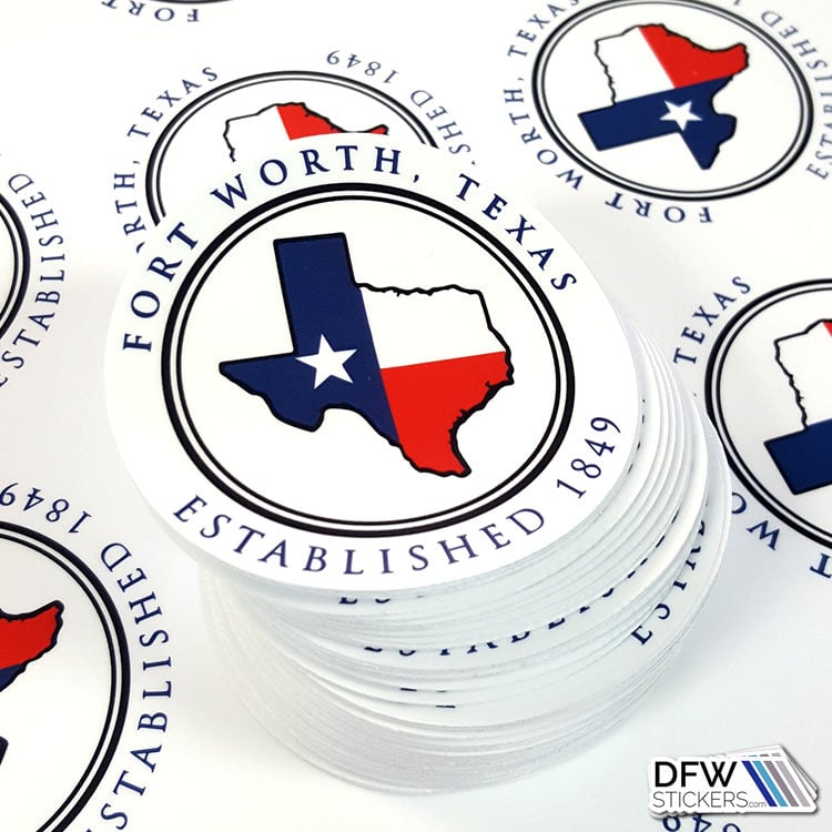 Send It! 3"x3" Circle Vinyl Stickers - Image 8