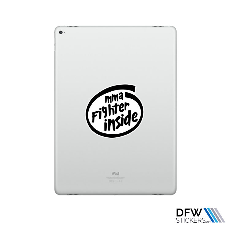MMA Fighter Inside Sticker - Image 3