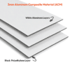 3mm Aluminum Composite Material by DFW Stickers