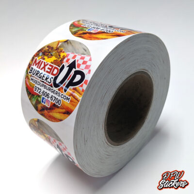 3x3 Circle Roll Labels