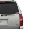 American flag black and white sticker blue line truck by DFW Stickers