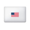 American flag full color sticker by DFW Stickers laptop