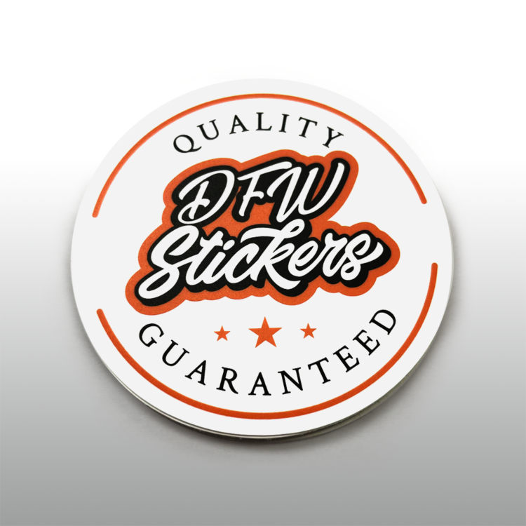 Custom Circle Stickers by DFW Stickers