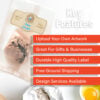 DFW Stickers Custom Food Labels