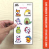 Cutesy Chibi Animal Sticker Sheet by DFW Stickers