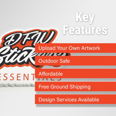 DFW Stickers Essentials Key Features