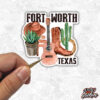 Fort Worth Texas Sticker