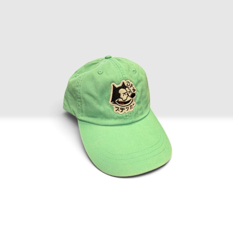Green - 120 East Felix Cat Dad Hat - Front View.jpg.jpg