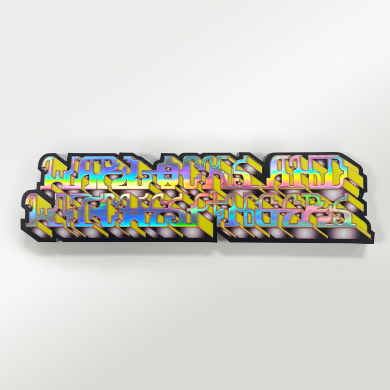 Holographic Sticker by DFW Stickers