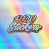 Holographic Stickers by DFW Stickers