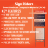 Key Features Custom of Real Estate Sign Riders by DFW Stickers