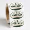 Oval Roll Labels by DFW Stickers