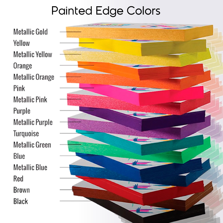 Painted Edge Colors