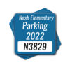 Parking Permit Stickers by DFW Stickers