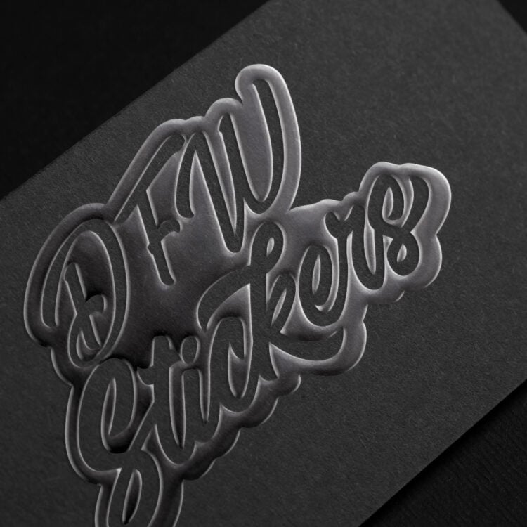 Raised Spot UV Business Cards - Image 3
