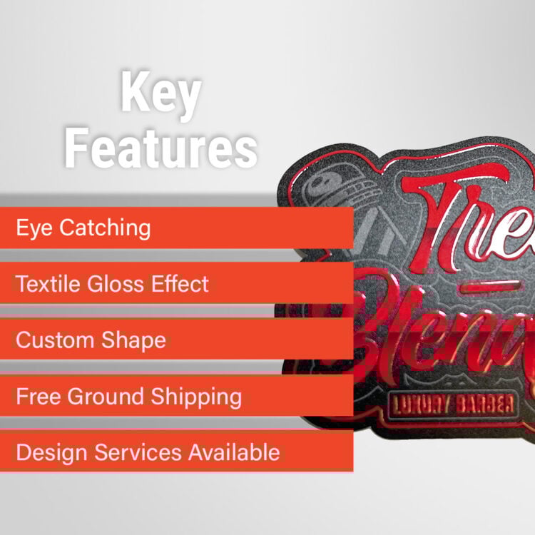 Key Features of Spot Uv Gloss Stickers by DFW Stickers
