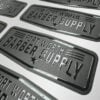 Fort Worth Barber Supply Spot UV Gloss Sticker
