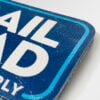 Up Close Trail Head Running Supply Spot UV Gloss Sticker