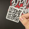 Square QR Code Stickers by DFW Stickers