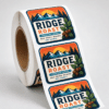 Square Roll Labels by DFW Stickers