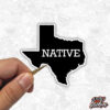 Texas Native sticker