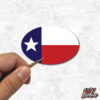 Texas Oval sticker