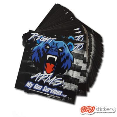 Full Color Paper Stickers