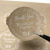 Kraft Thank You Sheet Labels by DFW Stickers